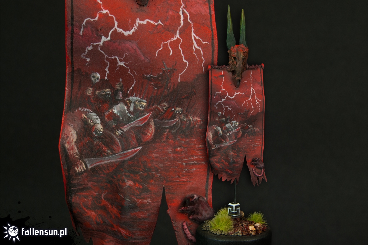 Storm Banner - Warhammer - Skaven - Battle Standard Baerer - BSB - Banner - 6th Edition - WFB