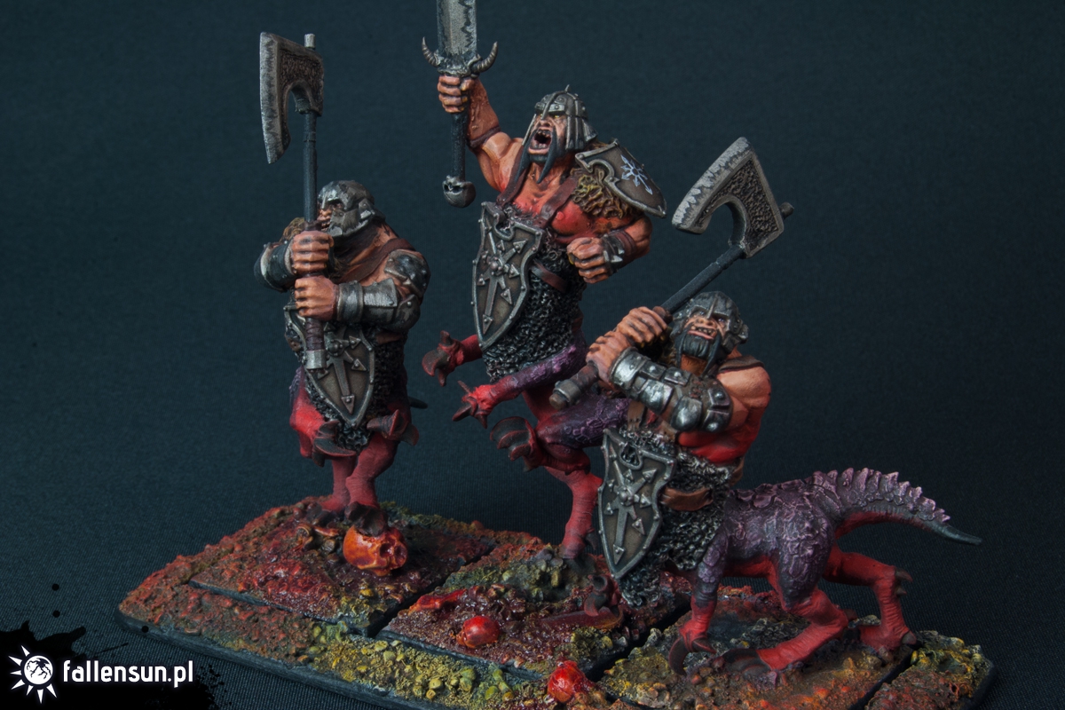 Dragon Ogres - Warhammer - FallenSun - 6th edition - Mortals of Chaos - Beasts of Chaos - Chaos - Realm of Chaos - Middlehammer - Oldhammer