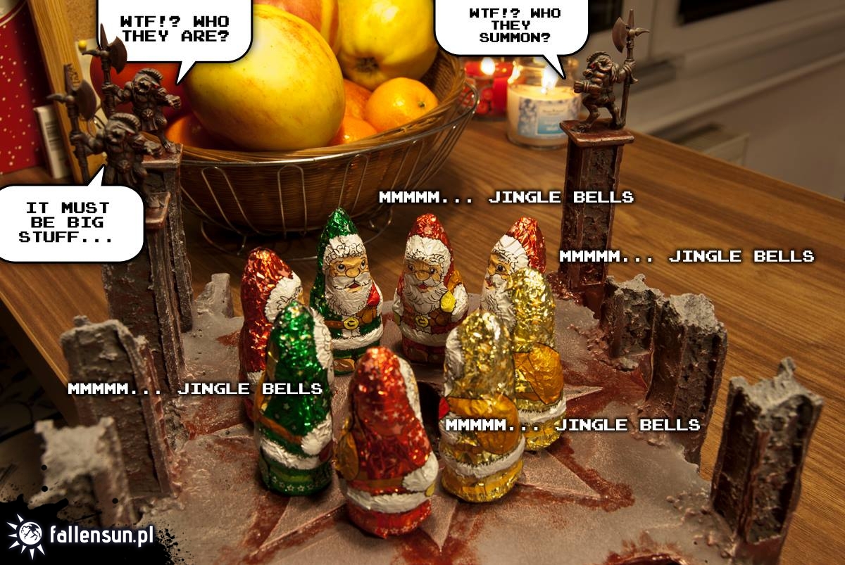 FallenSun - Santa - Star Wars - Xwing - Warhammer - MerryXmas
