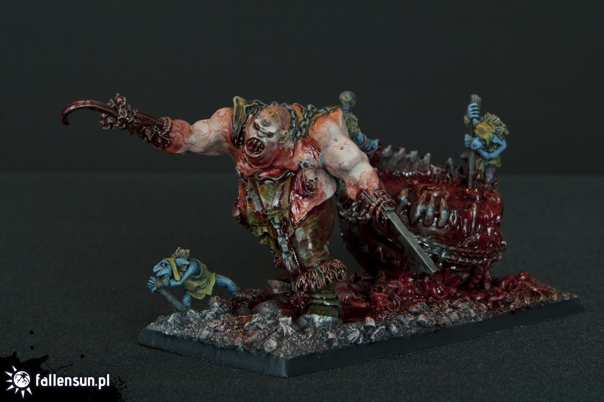 FallenSun -  Warhammer - Ogre Kingdoms - 6th edition - Skrag The Slaughterer - Butcher - Ogre