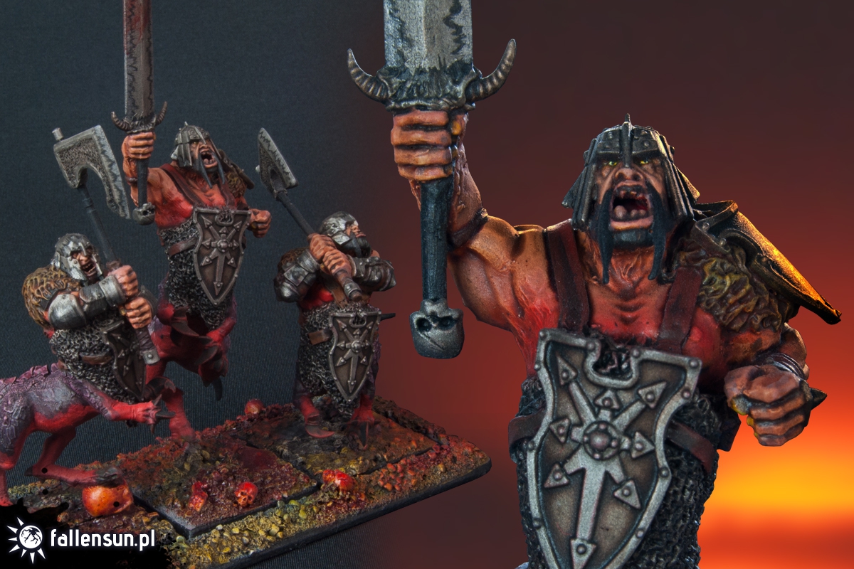 Dragon Ogres - Warhammer - FallenSun - 6th edition - Mortals of Chaos - Beasts of Chaos - Chaos - Realm of Chaos - Middlehammer - Oldhammer