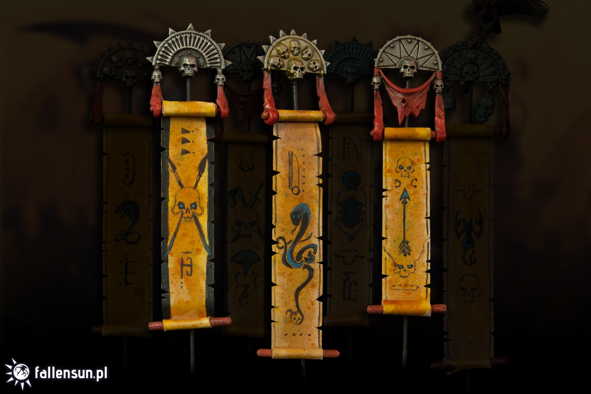 Tomb Kings - Scrolls of Incantation - Freehand - Khemri - Warhammer - 6th edition